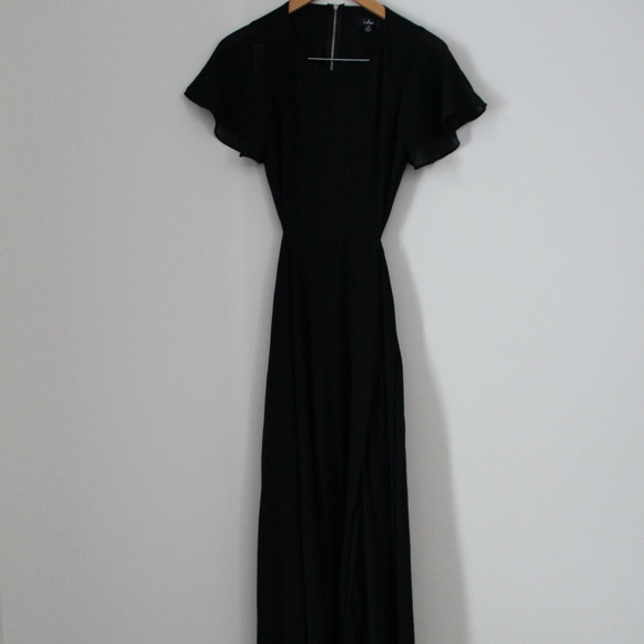 Lulus Garden Bliss Black Cutout Maxi Dress - Picture 5 of 8